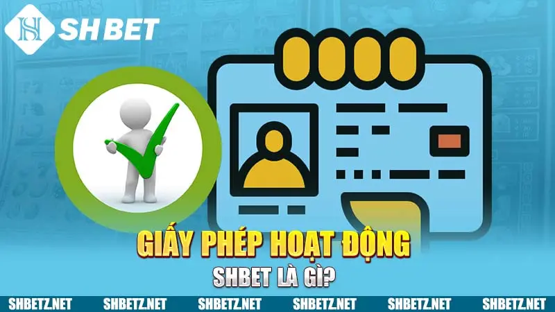 Giấy phép hoạt động SHBET là gì?