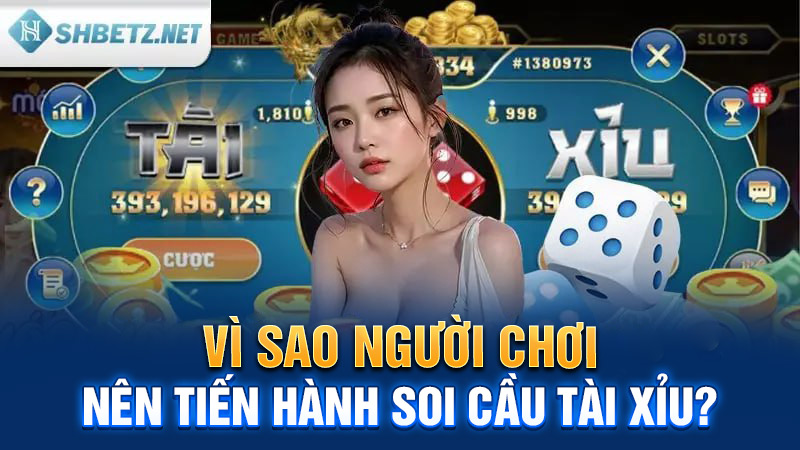 Vì sao người chơi nên tiến hành soi cầu Tài Xỉu?