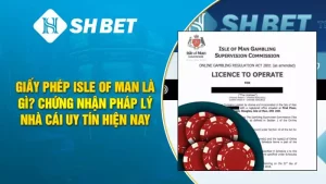 Giấy phép Isle of Man là gì? Chứng Nhận Pháp Lý Nhà Cái Uy Tín Hiện Nay